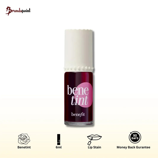 Benefit Benetint bottle front view with rose tint
