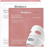 Biodance Bio-Collagen Real Deep Mask packaging box front view - hydrogel face mask with collagen for deep hydration and pore tightening