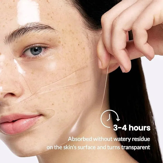 Biodance Bio-Collagen Real Deep Mask ingredients list on box - ultra-low molecular collagen and hyaluronic acid featured