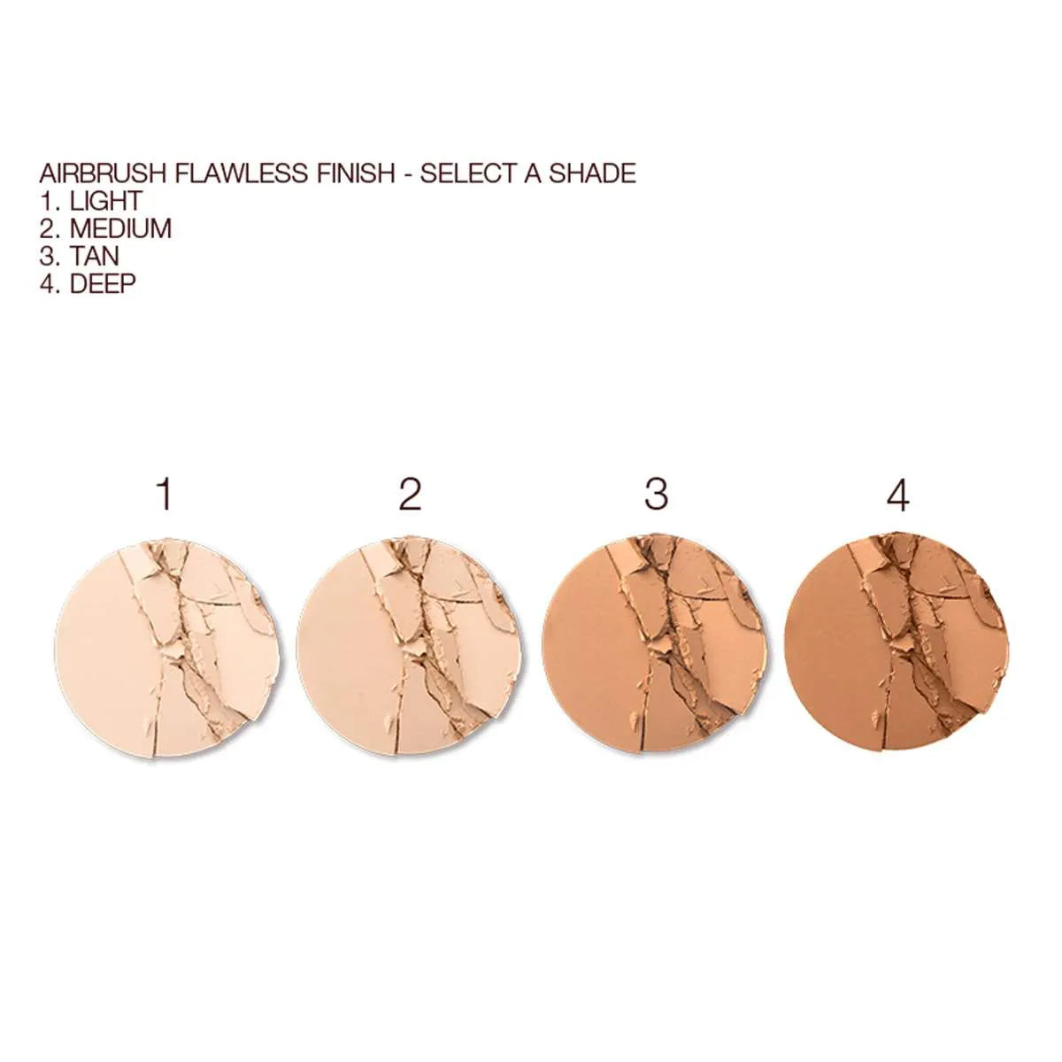 Charlotte Tilbury Airbrush Flawless Finish Powder Fair texture close-up, micro-fine powder particles
