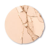 Charlotte Tilbury Airbrush Flawless Finish Powder Fair packaging front view, beige compact design