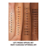 Charlotte Tilbury Airbrush Flawless Foundation texture and consistency on finger