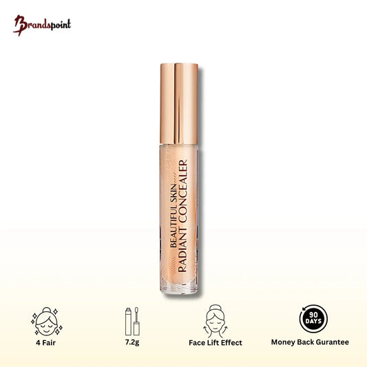 Charlotte Tilbury Beautiful Skin Radiant Concealer in shade 4 Fair - front view of packaging