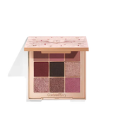 Charlotte Tilbury Pillow Talk Beautyverse Love Palette limited edition eyeshadow palette with 9 shades in pink, rose gold, and chocolate brown