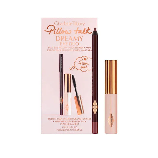 Charlotte Tilbury Pillow Talk Dreamy Eye Duo Set packaging - limited edition eye makeup kit