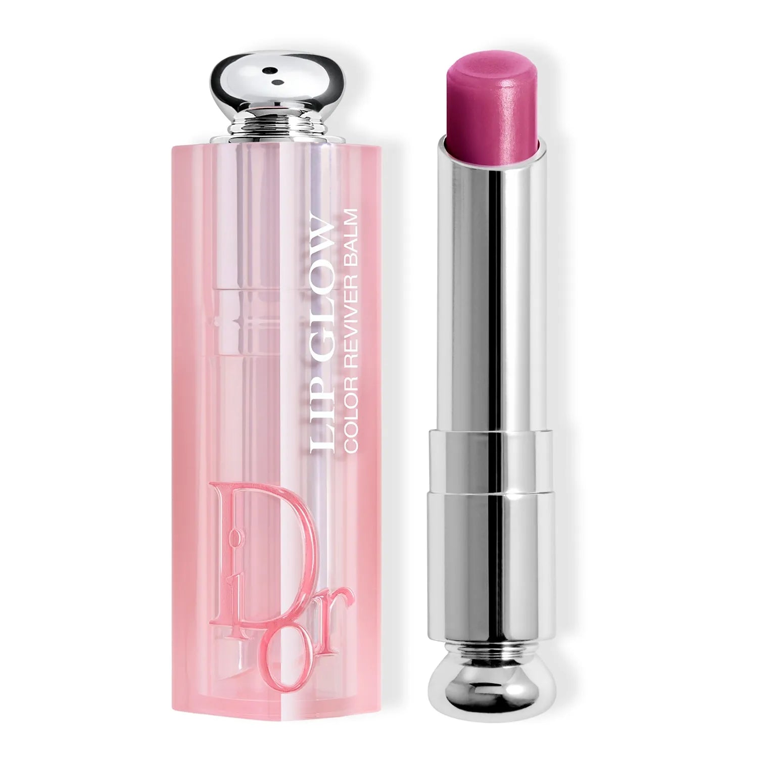 Dior Addict Lip Glow 006 Berry swatch color on skin