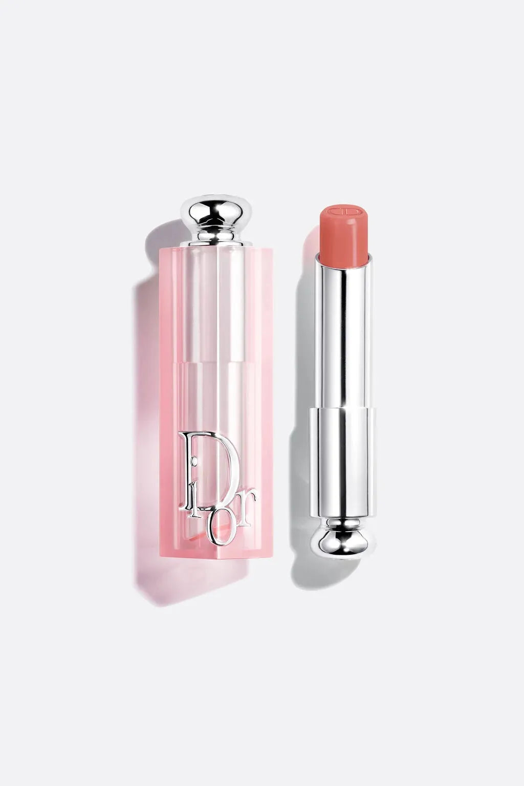 Dior Addict Lip Glow 012 Rosewood hydrating lip balm in tube, front view showing product design