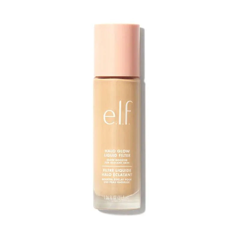 E.L.F. Halo Glow Liquid Filter bottle closed - sleek glass packaging