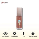 Fenty Beauty Gloss Bomb Heat Lip Luminizer and Plumper in shade Fenty Glow Heat with glossy finish