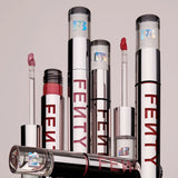 Fenty Beauty Icon Velvet Liquid Lipstick Riri - lid off showing applicator