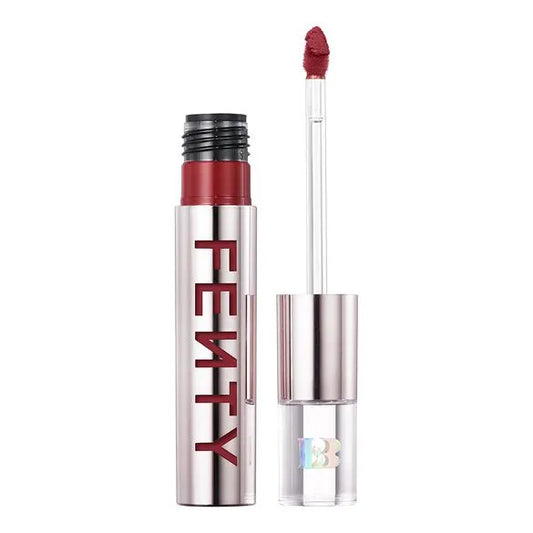 Fenty Beauty Icon Velvet Liquid Lipstick The MVP swatch shade close up