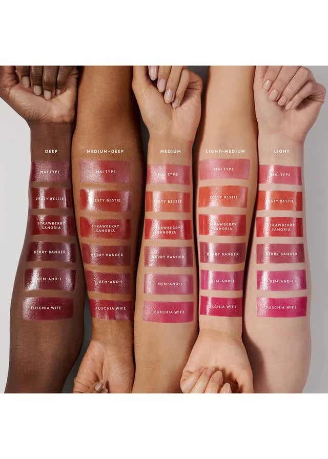 Fenty Beauty Poutsicle Lip Stain Gem and I packaging details