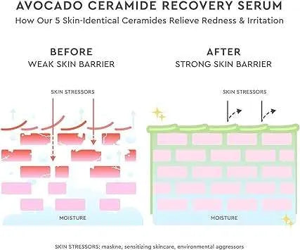 How to use Glow Recipe Avocado Ceramide Serum step by step guide