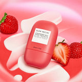 Glow Recipe Strawberry BHA Pore-Smooth Blur Drops dropper applicator close-up