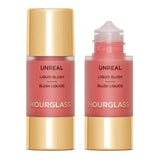 Hourglass Unreal Liquid Blush in shade Vision, 10.3ml bottle with radiant, dewy finish on display.