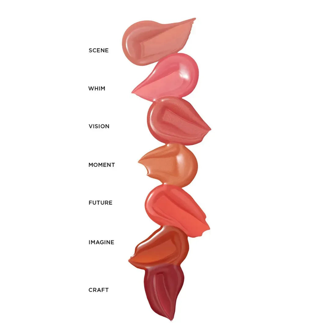 Close-up of the silky texture and dropper of Hourglass Unreal Liquid Blush in Vision, revealing the buildable, hydrating formula.