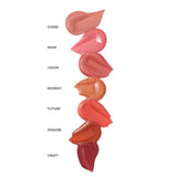 Hourglass Unreal Liquid Blush Whim - ecommerce product shot with pink liquid on skin