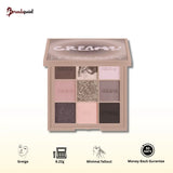 Huda Beauty Creamy Obsessions Greige Eyeshadow Palette - product packaging front view