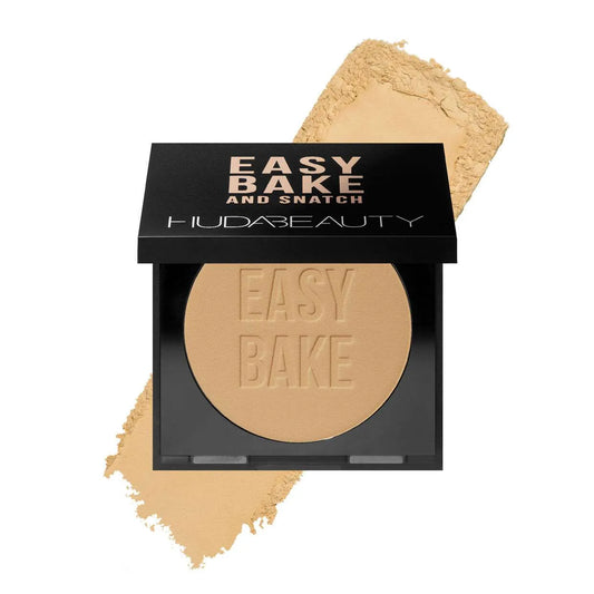 Huda Beauty Easy Bake Pressed Powder Banana Bread compact packaging