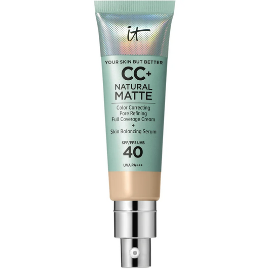 iT Cosmetics Your Skin But Better CC+ Natural Matte with SPF 40 - Light 32ml