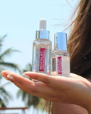 L'Oreal Revitalift HA Serum application on face