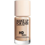 Make Up For Ever HD Skin Foundation 1R12 Cool Ivory 30ml liquid foundation bottle front view