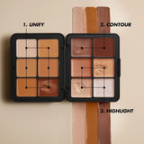 Make Up For Ever HD Skin Sculpting Palette 27.2g in packaging front view