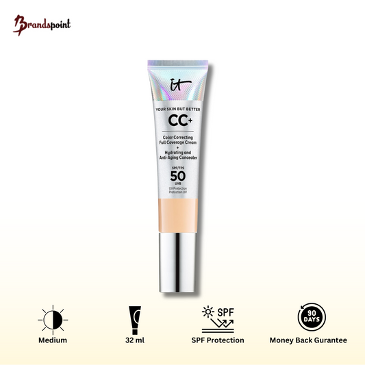 IT Cosmetics Your Skin But Better™ CC+ Cream with SPF 50+ Medium