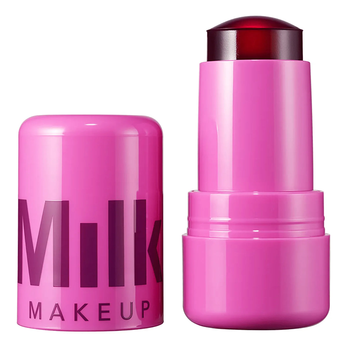 Milk Makeup Cooling Water Jelly Tint Splash shade swatch on skin - clean beauty lip and cheek stain color