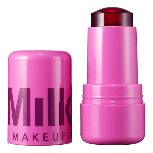 Milk Makeup Cooling Water Jelly Tint Splash shade swatch on skin - clean beauty lip and cheek stain color