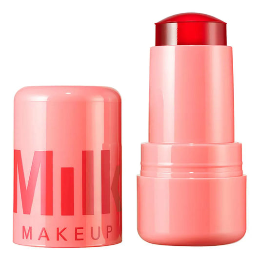 Milk Makeup Hydrating Setting Spray SPF 15 swatch showing radiant finish and full coverage on skin