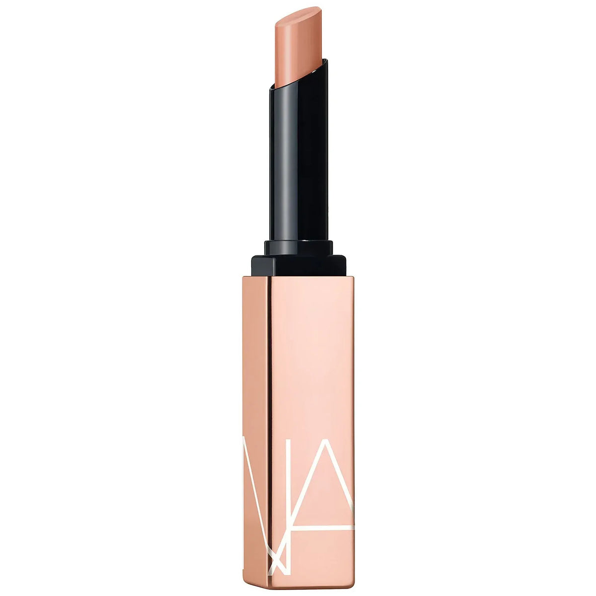 NARS Afterglow Lipstick in Breathless shade, nude rose high-shine lipstick