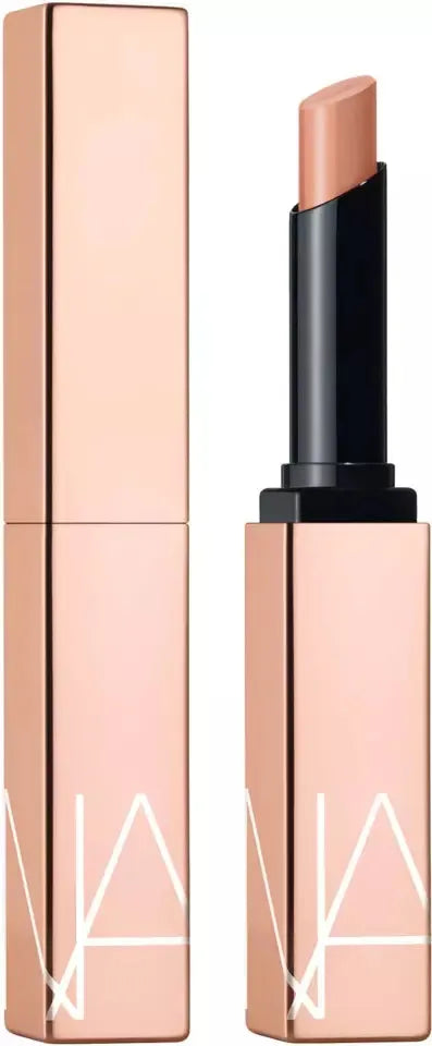 NARS Afterglow Sensual Shine Lipstick Breathless 200 open bullet glossy nude pink texture