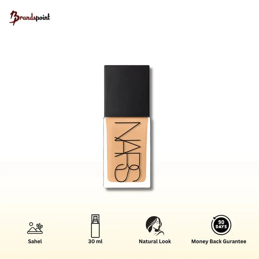NARS Light Reflecting Foundation Sahel 30ml bottle front view with pump dispenser