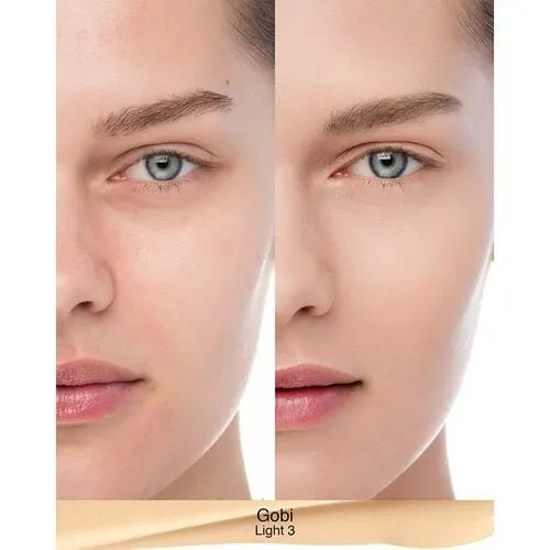 NARS Natural Radiant Longwear Foundation Gobi product packaging with ingredient list