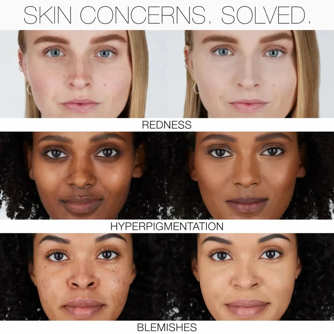 NARS Sahel foundation swatch demonstrating 16-hour wear in UAE climate