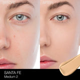 NARS Natural Radiant Longwear Foundation Santa Fe shade swatch on skin