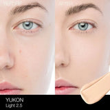 Nars Natural Radiant Longwear Foundation Yukon - side view with pump