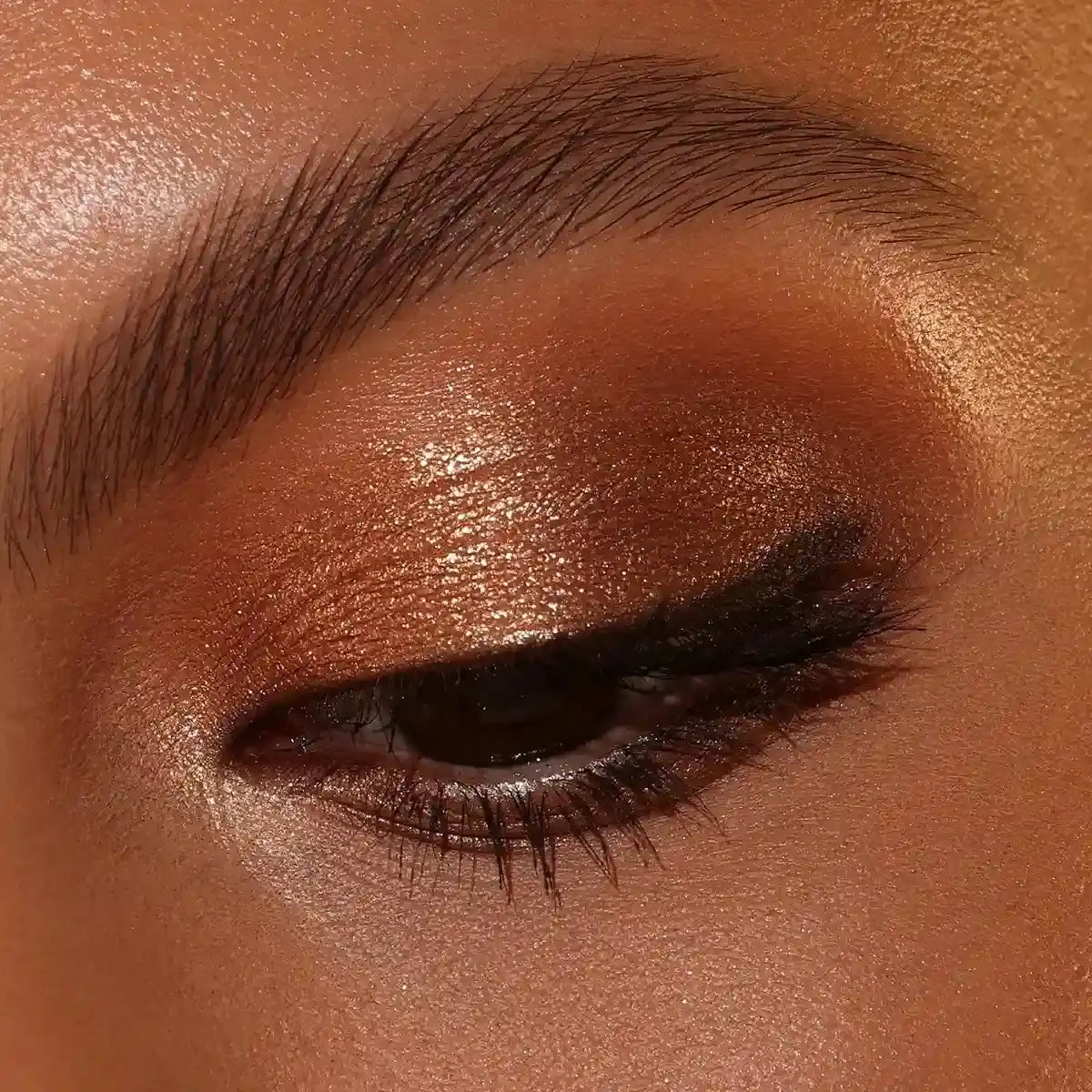 Natasha Denona Golden Palette foiled metallic eyeshadow close-up