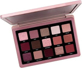 Natasha Denona Retro Palette with 15 rose, mauve, and burgundy eyeshadows in a sleek magnetic case