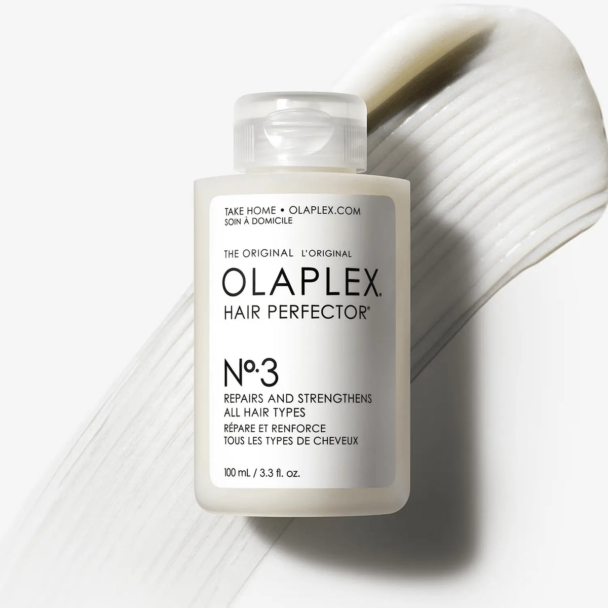 Olaplex No.3 Hair Perfector 100ml front bottle view on white background