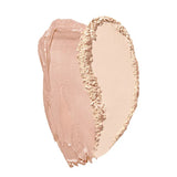 Open compact showing Patrick Ta foundation cream on left and finishing powder on right