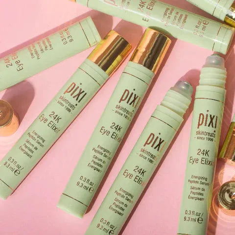 Pixi Beauty 24k Eye Elixir product with gold shimmer
