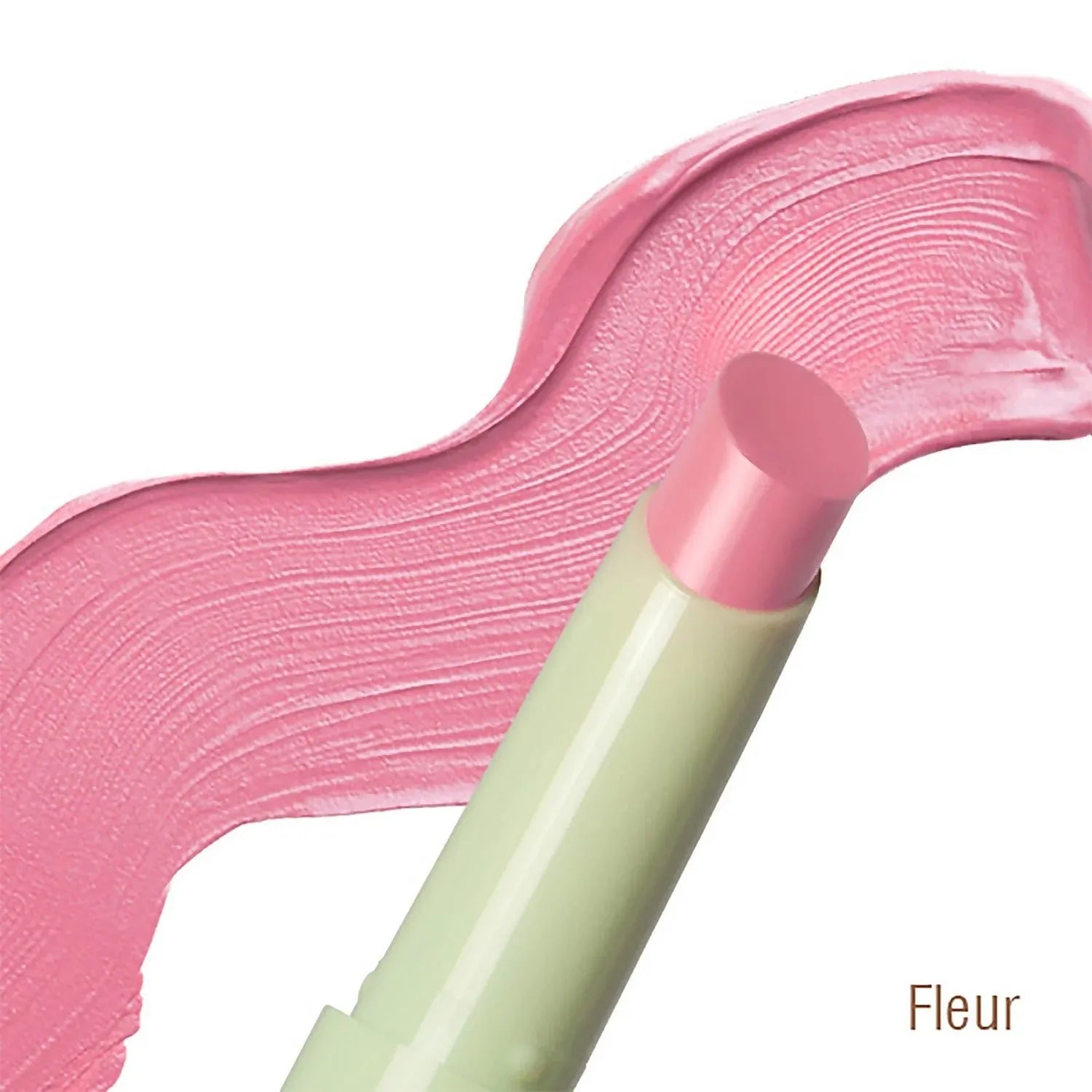 Pixi LipGlow Tinted Lip Balm Fleur - close-up of balm bullet with glossy texture