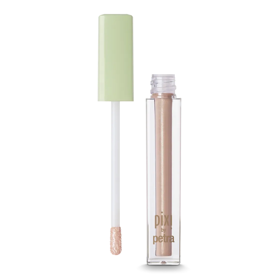 Pixi LipLift Max Glossy Lip Plumper Honey Sheen – alternate angle, applicator tip visible, size 2.7g