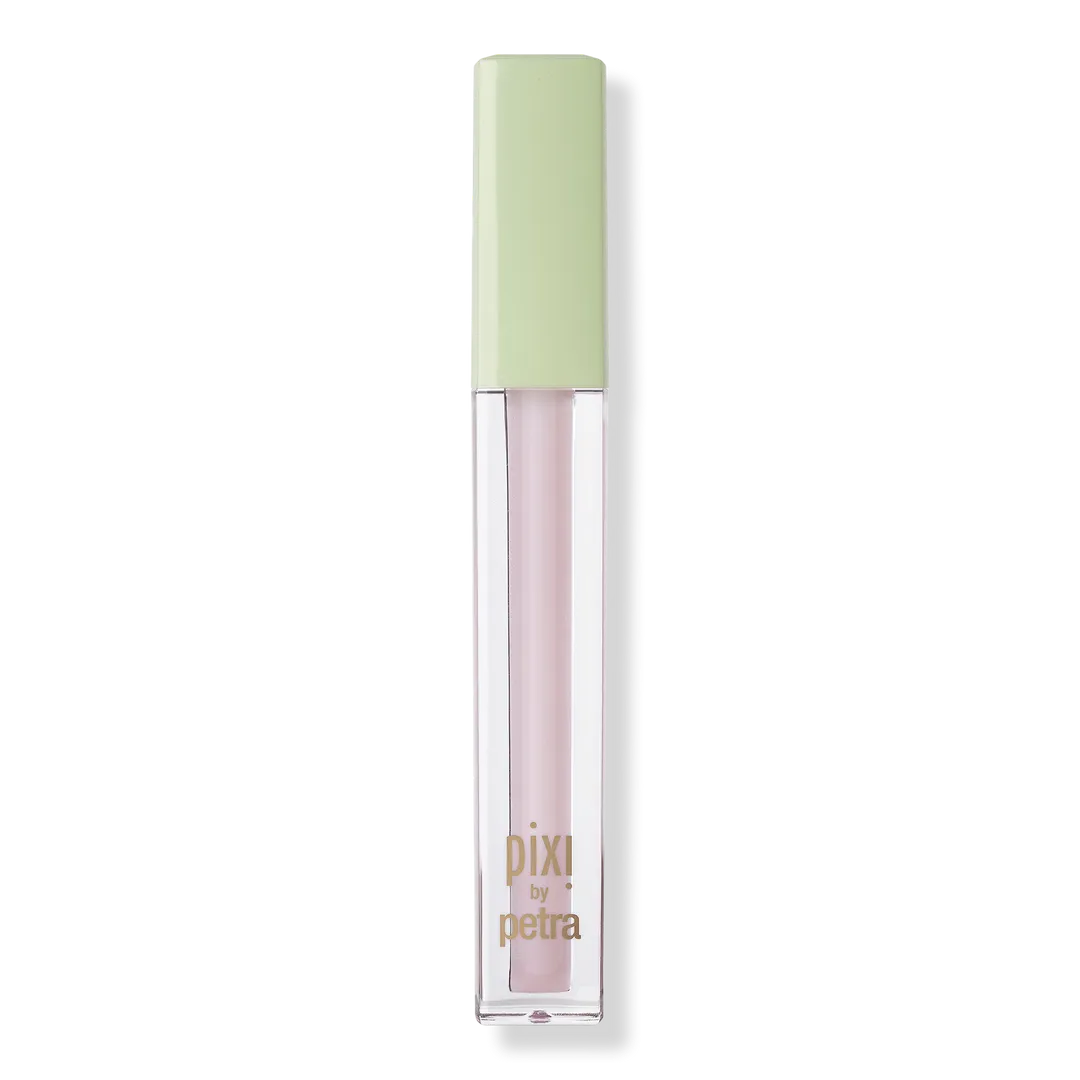 Pixi LipLift Max Glossy Lip Plumper in Petal Ice shade packaging front view