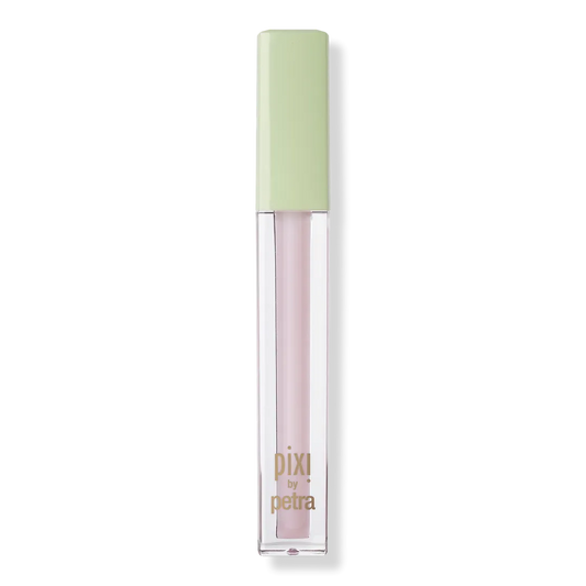 Pixi LipLift Max Glossy Lip Plumper in Petal Ice shade packaging front view