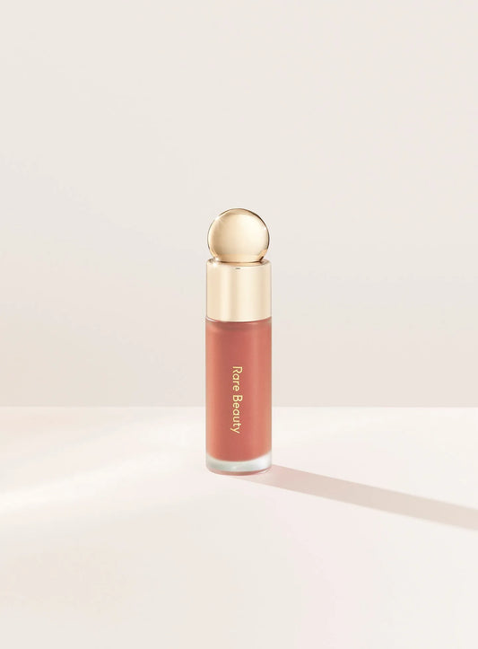 Rare Beauty Soft Pinch Liquid Blush in shade Love (matte terracotta) - product bottle front view