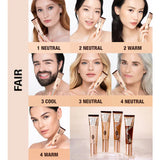 Charlotte Tilbury Beautiful Skin Medium Coverage Liquid Foundation  - 2 Warm - Brands Point AE