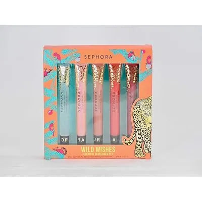 Sephora Wild Wishes Colorful Gloss Balm Set with multiple shades